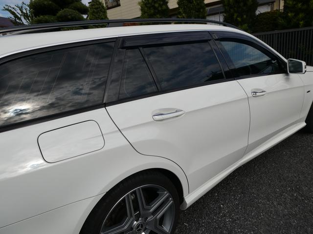 Eクラスステーションワゴン E250CGIブルーエフィシェンシーワゴン スマートキー Rエアサス交換済 整備記録7枚 黒革 SH パワーシート HDDナビ フルセグ BT 純正19インチAW Bカメ FRソナー 電動トランク HID ルーフレール Dレコ前後 ETC(6枚目)