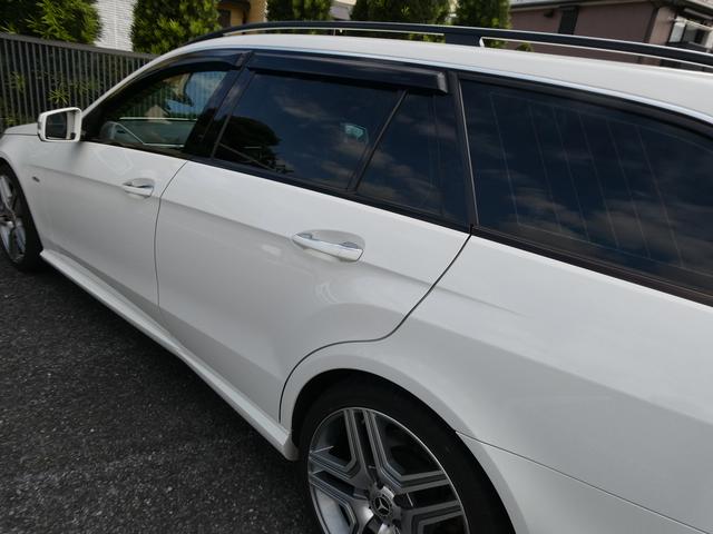 Eクラスステーションワゴン E250CGIブルーエフィシェンシーワゴン スマートキー Rエアサス交換済 整備記録7枚 黒革 SH パワーシート HDDナビ フルセグ BT 純正19インチAW Bカメ FRソナー 電動トランク HID ルーフレール Dレコ前後 ETC(10枚目)