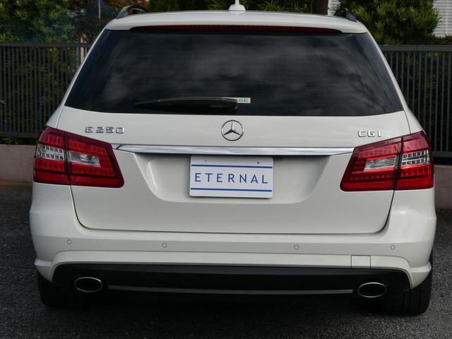 Eクラスステーションワゴン E250CGIブルーエフィシェンシーワゴン スマートキー Rエアサス交換済 整備記録7枚 黒革 SH パワーシート HDDナビ フルセグ BT 純正19インチAW Bカメ FRソナー 電動トランク HID ルーフレール Dレコ前後 ETC(14枚目)