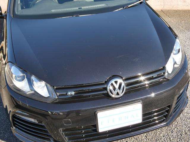 ゴルフ R 実走3万キロ台 フルタイム4WD 1オーナー 禁煙車 整備記録10枚全D 黒革 シートH パドル 純正HDDナビ フルセグ Bカメ 天張り垂れ無し 純正18インチAW レーダー HID ETC(4枚目)