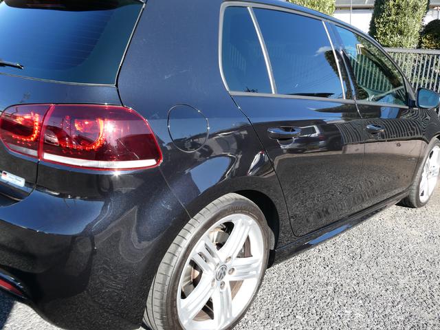 ゴルフ R 実走3万キロ台 フルタイム4WD 1オーナー 禁煙車 整備記録10枚全D 黒革 シートH パドル 純正HDDナビ フルセグ Bカメ 天張り垂れ無し 純正18インチAW レーダー HID ETC(7枚目)
