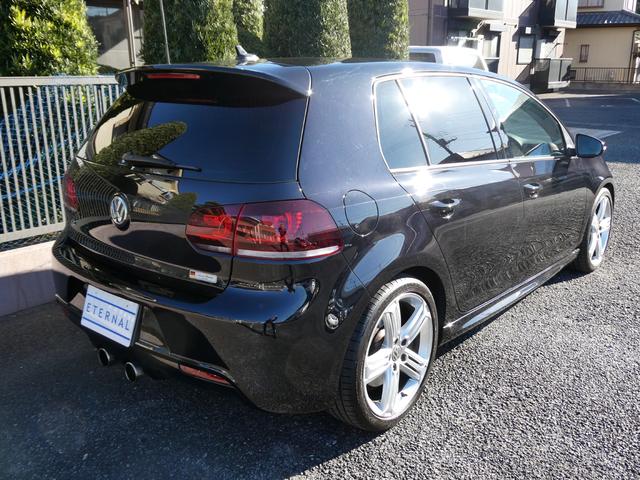 ゴルフ R 実走3万キロ台 フルタイム4WD 1オーナー 禁煙車 整備記録10枚全D 黒革 シートH パドル 純正HDDナビ フルセグ Bカメ 天張り垂れ無し 純正18インチAW レーダー HID ETC(8枚目)