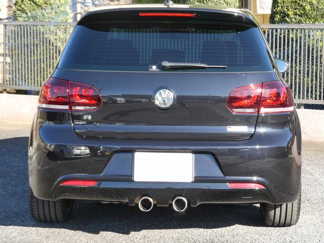 ゴルフ R 実走3万キロ台 フルタイム4WD 1オーナー 禁煙車 整備記録10枚全D 黒革 シートH パドル 純正HDDナビ フルセグ Bカメ 天張り垂れ無し 純正18インチAW レーダー HID ETC(13枚目)