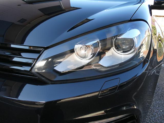 ゴルフ R 実走3万キロ台 フルタイム4WD 1オーナー 禁煙車 整備記録10枚全D 黒革 シートH パドル 純正HDDナビ フルセグ Bカメ 天張り垂れ無し 純正18インチAW レーダー HID ETC(19枚目)