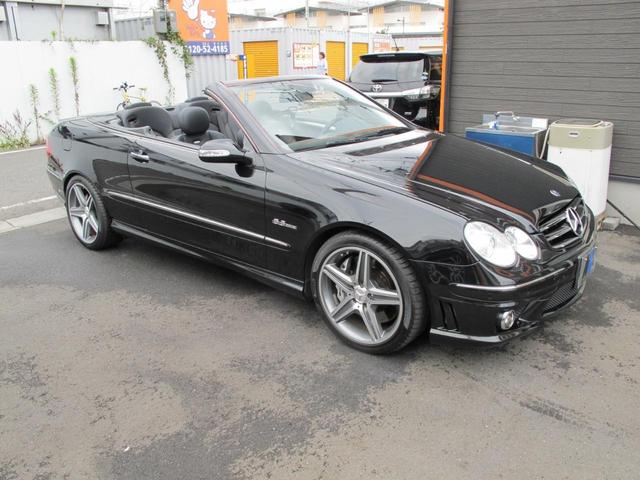 ＣＬＫ６３　ＡＭＧ　カブリオレ　安心のＪＡＡＡ鑑定車　１オーナー　社外フローティングナビ・地デジ・バックカメラ　ＥＴＣ　ディーラーにてオープン修理済み　オービスレーダー探知機(11枚目)