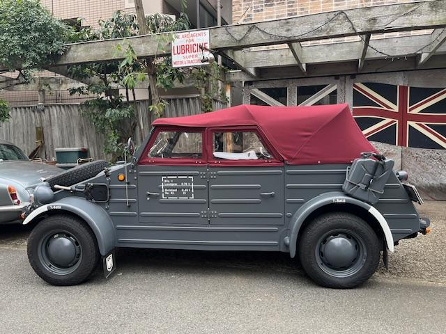イギリスその他 　インターメカニカＩＭ－ＴＹＰ８２　キューベルワーゲン　１６００ｃｃ　ＶＷエンジン空冷　内装、幌（モヘア）レストア済みＭ／Ｔ．トノカバー　ディーラー車　インターメカニカ社生産１号車（2枚目）