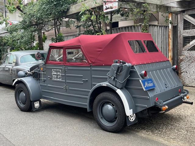 イギリスその他 　インターメカニカＩＭ－ＴＹＰ８２　キューベルワーゲン　１６００ｃｃ　ＶＷエンジン空冷　内装、幌（モヘア）レストア済みＭ／Ｔ．トノカバー　ディーラー車　インターメカニカ社生産１号車（3枚目）