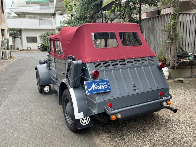 イギリスその他 　インターメカニカＩＭ－ＴＹＰ８２　キューベルワーゲン　１６００ｃｃ　ＶＷエンジン空冷　内装、幌（モヘア）レストア済みＭ／Ｔ．トノカバー　ディーラー車　インターメカニカ社生産１号車（4枚目）