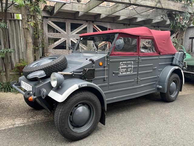イギリスその他 　インターメカニカＩＭ－ＴＹＰ８２　キューベルワーゲン　１６００ｃｃ　ＶＷエンジン空冷　内装、幌（モヘア）レストア済みＭ／Ｔ．トノカバー　ディーラー車　インターメカニカ社生産１号車（6枚目）