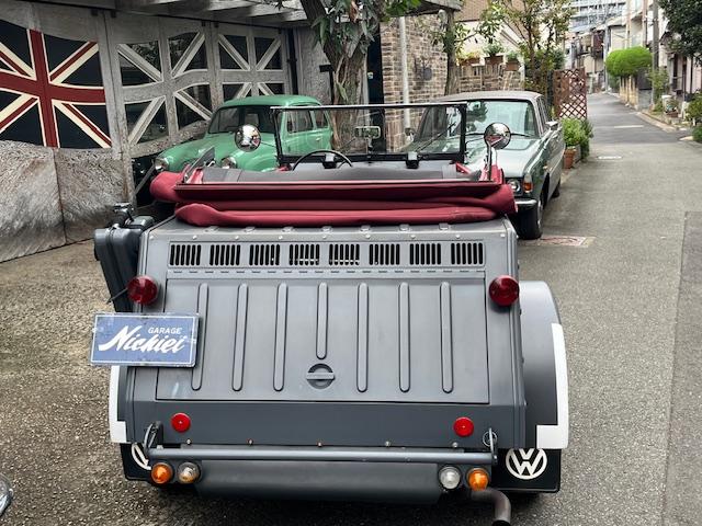 イギリスその他 　インターメカニカＩＭ－ＴＹＰ８２　キューベルワーゲン　１６００ｃｃ　ＶＷエンジン空冷　内装、幌（モヘア）レストア済みＭ／Ｔ．トノカバー　ディーラー車　インターメカニカ社生産１号車（21枚目）