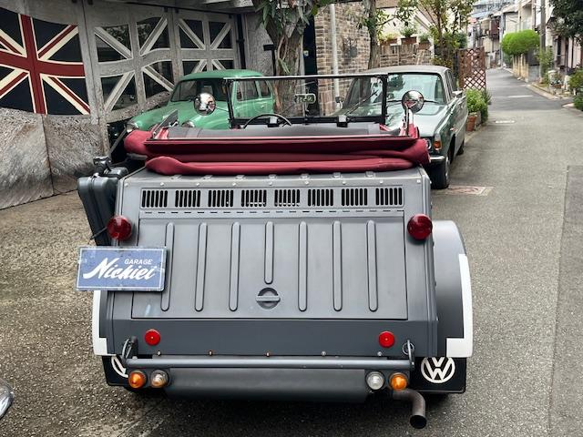 イギリスその他 　インターメカニカＩＭ－ＴＹＰ８２　キューベルワーゲン　１６００ｃｃ　ＶＷエンジン空冷　内装、幌（モヘア）レストア済みＭ／Ｔ．トノカバー　ディーラー車　インターメカニカ社生産１号車（22枚目）