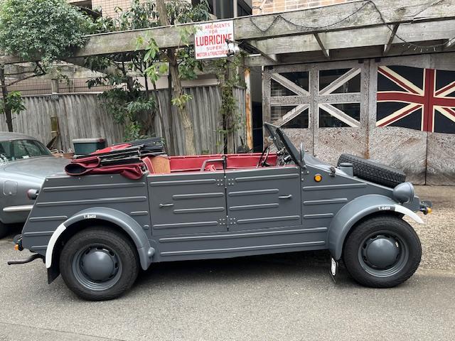 イギリスその他 　インターメカニカＩＭ－ＴＹＰ８２　キューベルワーゲン　１６００ｃｃ　ＶＷエンジン空冷　内装、幌（モヘア）レストア済みＭ／Ｔ．トノカバー　ディーラー車　インターメカニカ社生産１号車（25枚目）