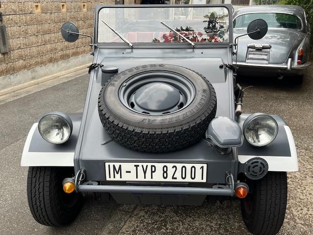 イギリスその他 　インターメカニカＩＭ－ＴＹＰ８２　キューベルワーゲン　１６００ｃｃ　ＶＷエンジン空冷　内装、幌（モヘア）レストア済みＭ／Ｔ．トノカバー　ディーラー車　インターメカニカ社生産１号車（30枚目）