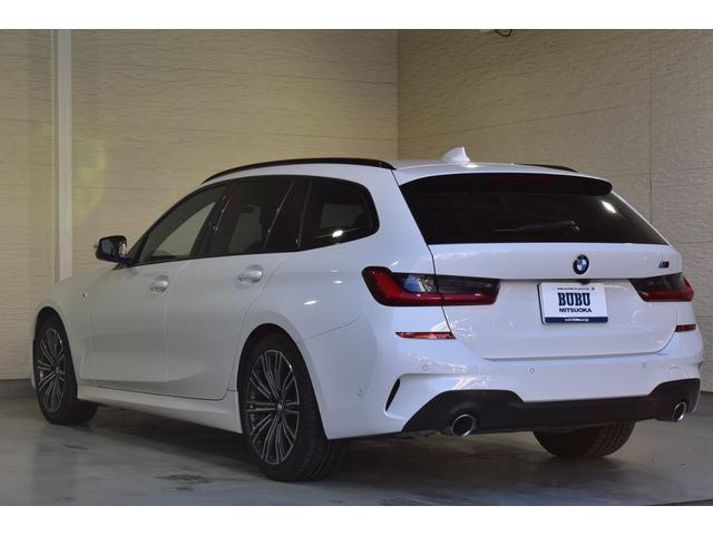 ３シリーズ ３１８ｉツーリング　Ｍスポーツ　当店管理ユーザー下取り車　純正ナビ　バックカメラ　メモリー機能付きパワーシート　純正１８インチＡＷ　ルームミラー内蔵ＥＴＣ　ワイヤレスチャージング　ＡｐｐｌｅＣａｒｐｌａｙ　ＬＥＤヘッドライト（3枚目）