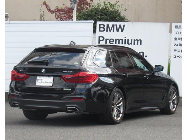 5シリーズ 523d xDriveツーリング Mスピリット ブラックレザー ヘッドアップディスプレイ 前後シートヒーター ACC パーキングアシスト アンビエントライト 全国2年保証(8枚目)