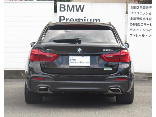 5シリーズ 523d xDriveツーリング Mスピリット ブラックレザー ヘッドアップディスプレイ 前後シートヒーター ACC パーキングアシスト アンビエントライト 全国2年保証(9枚目)