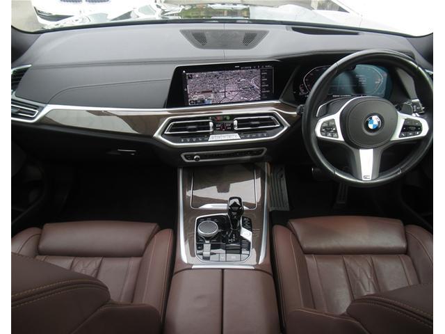 Ｘ５ ｘＤｒｉｖｅ　４０ｄ　Ｍスポーツ　純正ナビゲーション　ＥＴＣ　２０インチアロイホイール　バックカメラ　全周囲カメラ　コーヒーブラウンレザー　フロンシートヒーター　衝突軽減ブレーキ　サンルーフ　電動トランク（33枚目）