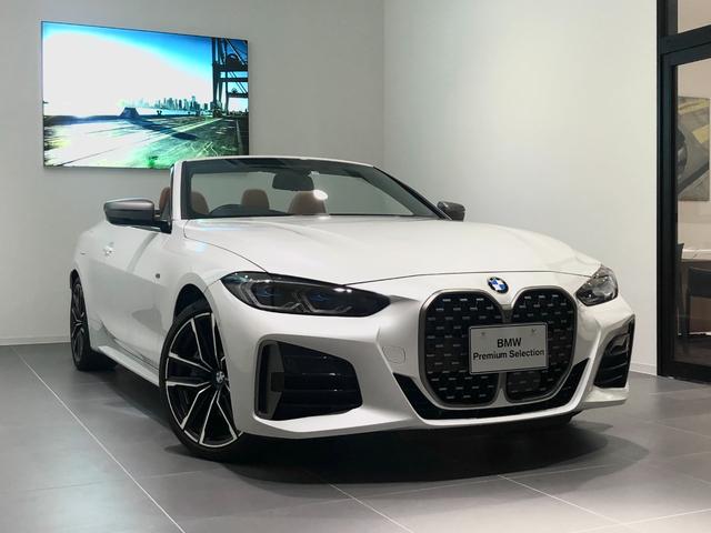 M440i xDriveカブリオレ ブラウンレザー アクティブクルーズコントロール ヘッドアップディスプレーハーマンカードンオーディオシステム レーザーライト シートヒーター ネックヒーター スポーツブレーキ ETC2.0(4枚目)
