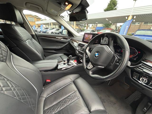 5シリーズ 523d xDrive ラグジュアリー 認定中古保証2年 フルレザーシート シートヒーター LEDヘッドライト 電動リアゲート(8枚目)