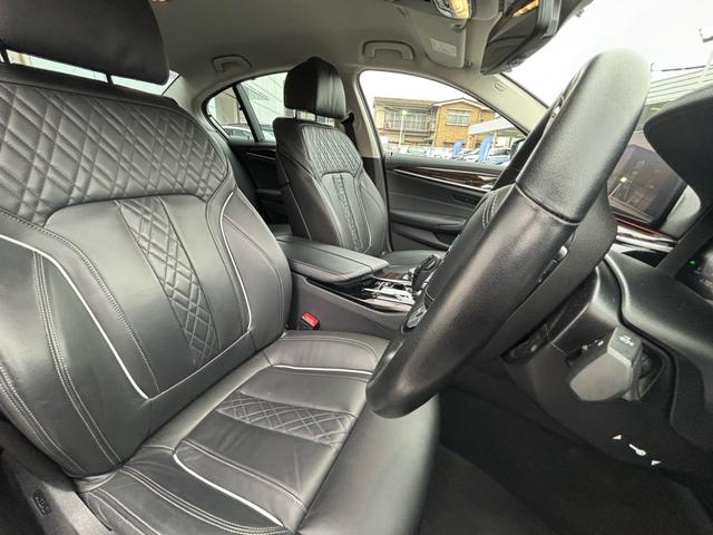 5シリーズ 523d xDrive ラグジュアリー 認定中古保証2年 フルレザーシート シートヒーター LEDヘッドライト 電動リアゲート(9枚目)