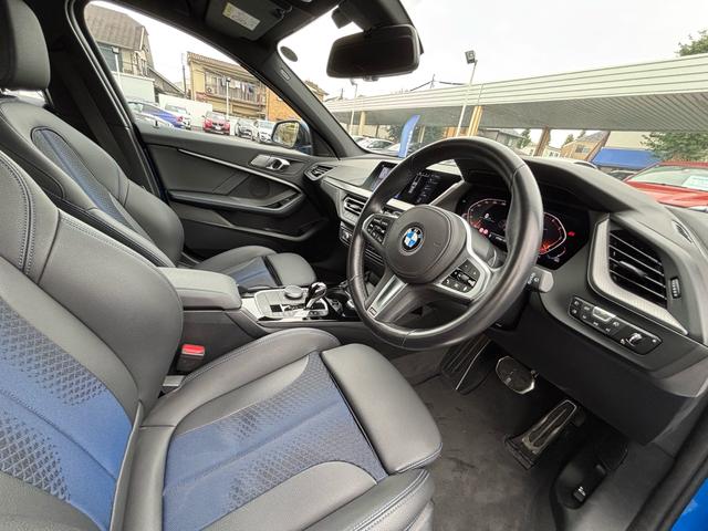 1シリーズ 118d Mスポーツ 認定中古車保証 ACC バックカメラ ハーフレザー ラジオ視聴可能 純正アルミホイール ETC(7枚目)