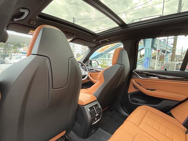 X3 M40d 認定中古車 茶革 サンルーフ ワンオーナー 禁煙車 Mレッドブレーキ(4枚目)
