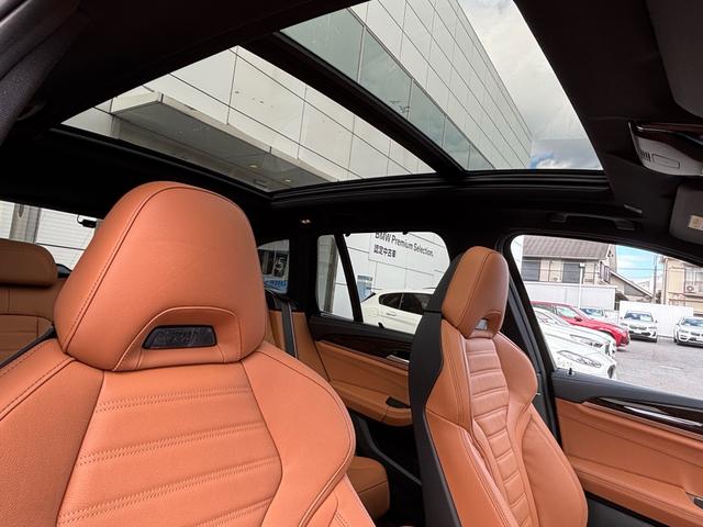 X3 M40d 認定中古車 茶革 サンルーフ ワンオーナー 禁煙車 Mレッドブレーキ(12枚目)