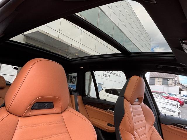 X3 M40d 認定中古車 茶革 サンルーフ ワンオーナー 禁煙車 Mレッドブレーキ(13枚目)