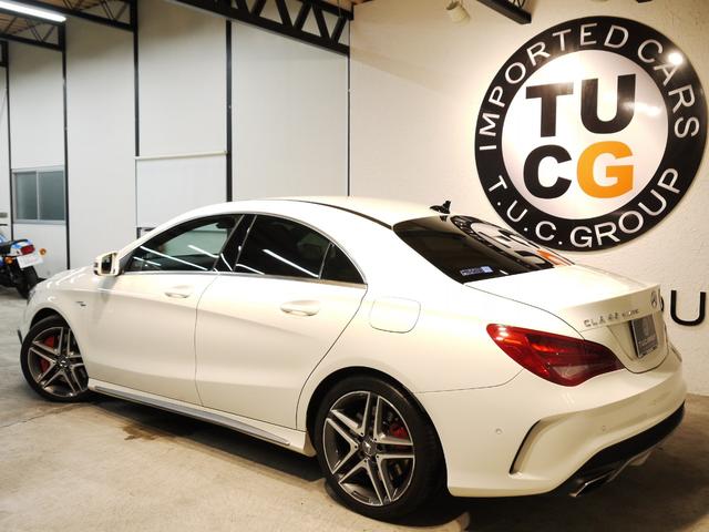 CLA45 4M AMG 1オナ 黒革 ナビTV 2年保証付(4枚目)