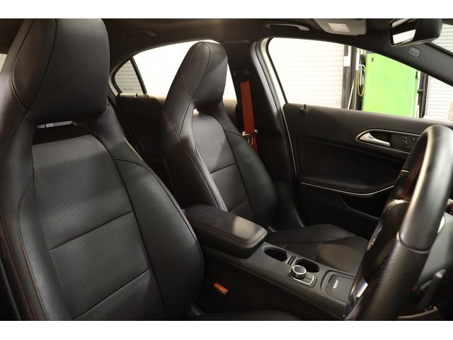 A250 シュポルト 4マチック AMGレザーエクスクルーシブPKG キーレスゴー 黒革 パノラマSR HDDナビTV BTオーディオ harman/kardon パークトロニックS 専用チューニング キセノンライト 2年保証付(5枚目)