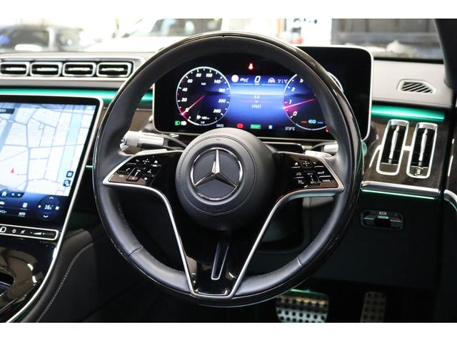 Ｓクラス Ｓ５００　４マチック　ＡＭＧライン　レザーＥＸＣ／ベーシック／ＲＳＰ　現行　黒革＆ベンチレーター　パノＳＲ　ＨＵＤ　ナビＴＶ　スマホ連携　ブルメスタ　３６０カメラ　ハンズフリＡ　クロージングＳ　ＡＭＧエアロ＆２０ＡＷ　エアサス　２年保証（27枚目）