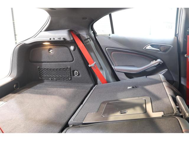 Ａクラス Ａ４５　４マチック　ベーシック＆レーダーＳＰ　後期　黒革＆Ｓヒータ　ナビＴＶ　スマホ連携　Ｂカメ　ＰＴＳ　ＤＳＲＣ　ＡＭＧエアロ＆１８ＡＷ　パナメリカーナグリル　ＡＭＧライドＣサス＆強化ブレーキ　ダイナミックＳ　２年保証（30枚目）