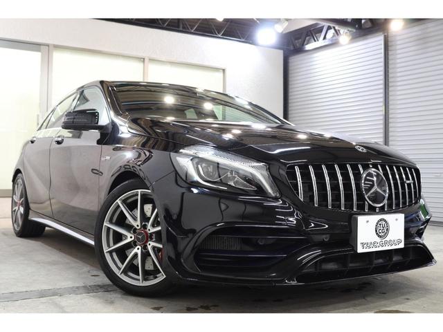 Ａクラス Ａ４５　４マチック　ベーシック＆レーダーＳＰ　後期　黒革＆Ｓヒータ　ナビＴＶ　スマホ連携　Ｂカメ　ＰＴＳ　ＤＳＲＣ　ＡＭＧエアロ＆１８ＡＷ　パナメリカーナグリル　ＡＭＧライドＣサス＆強化ブレーキ　ダイナミックＳ　２年保証（41枚目）