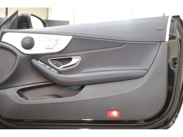 Ｃクラス Ｃ１８０カブリオレスポーツ　レザーＥＸＣ＆ＲＳＰ　黒本革　シートヒーター　エアスカーフ　赤幌　ナビＴＶ　ＢＴ音楽　Ｂカメラ　ＰＴＳ　ＤＳＲＣ　エアバランスＰ　ＡＭＧエアロ＆１９ＡＷ　ダイナミックＳ　純正ドラレコ　９ＡＴ　２年保証（24枚目）