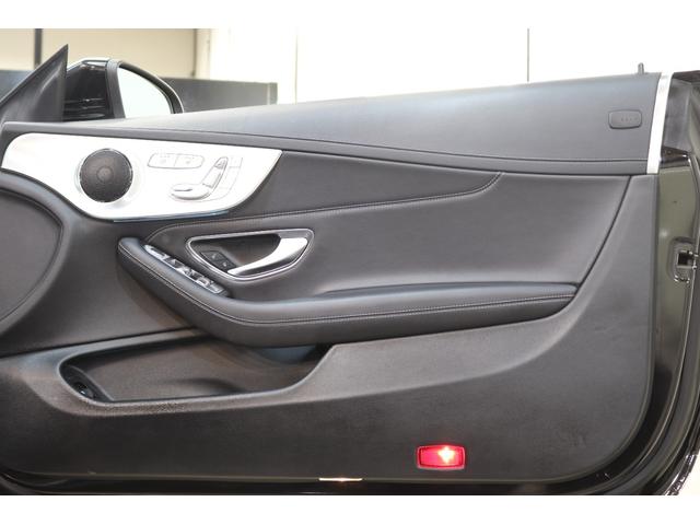 Ｃクラス Ｃ１８０カブリオレスポーツ　レザーＥＸＣ＆ＲＳＰ　黒本革　シートヒーター　エアスカーフ　黒幌　ナビＴＶ　ＢＴ音楽　Ｂカメラ　ＰＴＳ　ＤＳＲＣ　エアバランスＰ　ＡＭＧエアロ＆１９ＡＷ　ダイナミックＳ　純正ドラレコ　９ＡＴ　２年保証（24枚目）