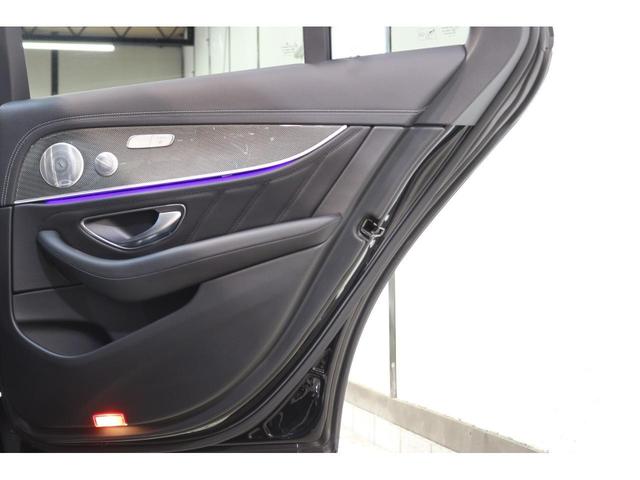 Ｅクラス Ｅ５３　４マチック＋　ＥＸＣ＆ＲＳＰ　ＩＳＧ　後期型　ＩＳＧ搭載　黒本革＆ベンチレータ　パノＳＲ　ＨＵＤ　ＭＢＵＸナビＴＶ　スマホ連携　ブルメスター　自動Ｒゲート　ＡＭＧエアロ＆２０ＡＷ　ＡＭＧライドＣ＋エアサス　２年保証（25枚目）