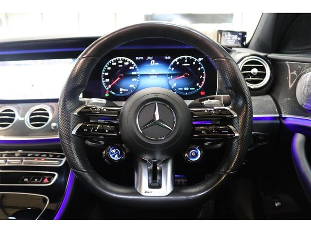Ｅクラス Ｅ５３　４マチック＋　ＥＸＣ＆ＲＳＰ　ＩＳＧ　後期型　ＩＳＧ搭載　黒本革＆ベンチレータ　パノＳＲ　ＨＵＤ　ＭＢＵＸナビＴＶ　スマホ連携　ブルメスター　自動Ｒゲート　ＡＭＧエアロ＆２０ＡＷ　ＡＭＧライドＣ＋エアサス　２年保証（26枚目）