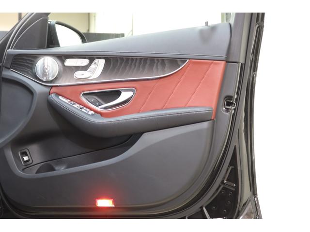 Ｃクラス Ｃ４３　４マチック　レーダーＳＰ　１オーナー　赤本革　パノＳＲ　ＨＵＤ　ナビＴＶ　ＢＴ音楽　ブルメスター　Ｂカメラ　ＰＴＳ　エアバランスＰ　ハンズフリーＡ　ＬＥＤ　ＡＭＧエアロ＆１９ＡＷ＆ライドＣサス　９ＡＴ　２年保証（24枚目）