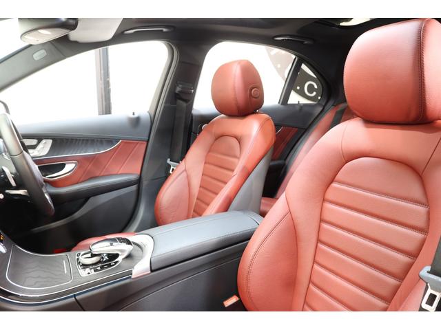 Ｃクラス Ｃ４３　４マチック　レーダーＳＰ　１オーナー　赤本革　パノＳＲ　ＨＵＤ　ナビＴＶ　ＢＴ音楽　ブルメスター　Ｂカメラ　ＰＴＳ　エアバランスＰ　ハンズフリーＡ　ＬＥＤ　ＡＭＧエアロ＆１９ＡＷ＆ライドＣサス　９ＡＴ　２年保証（32枚目）