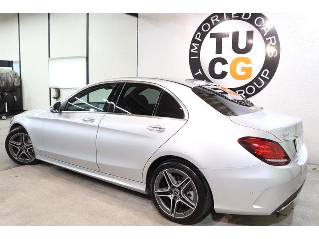 Ｃクラス Ｃ２００アバンギャルド　ＡＭＧライン　レーダーＳＰ　後期型　ＢＳＧ搭載　黒革＆シートヒーター　ナビＴＶ　スマホ連携　Ｂカメラ　ＰＴＳ　ＬＥＤ－Ｈ／Ｌ　ＡＭＧエアロ＆１８ＡＷ　ダイナミックＳ　エアサス　純正Ｆ／Ｒドラレコ　２年保証付（14枚目）