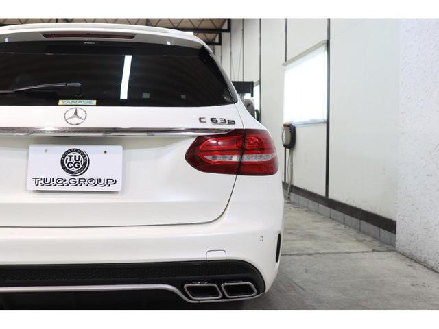 Cクラスステーションワゴン C63 S ステーションワゴン AMGスタイリング&RSP Pスタ 赤/黒本革 パノラマSR HUD HDDナビTV BT音楽 ブルメスター Bカメラ PTS DSRC LEDライト ハンズフリーA AMGエアロ&19AW 2年保証(16枚目)