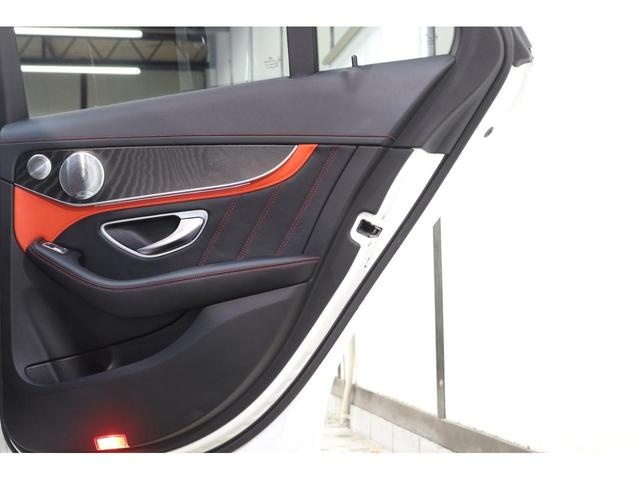 Cクラスステーションワゴン C63 S ステーションワゴン AMGスタイリング&RSP Pスタ 赤/黒本革 パノラマSR HUD HDDナビTV BT音楽 ブルメスター Bカメラ PTS DSRC LEDライト ハンズフリーA AMGエアロ&19AW 2年保証(25枚目)