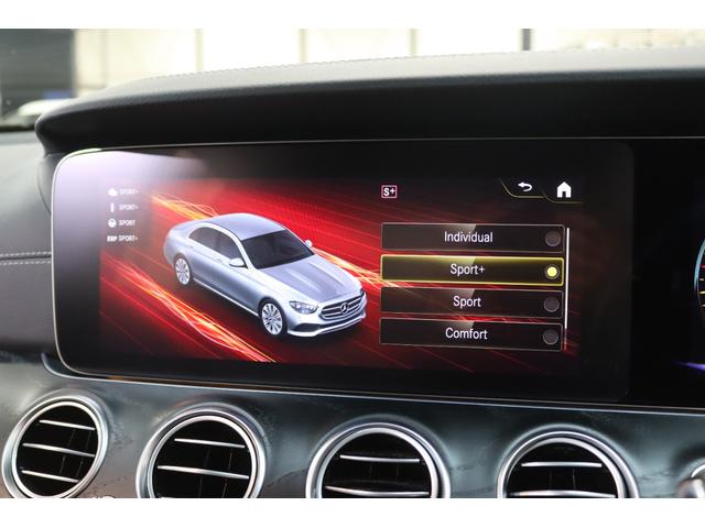 Eクラス E300 スポーツ EXC&RSP Meコネ 後期型 1オーナー 黒本革 HUD MBUX/ナビTV スマホ連携 ブルメスター 360カメラ PTS LEDライト 自動トランク AMGエアロ&19AW 9AT 2年保証付(35枚目)
