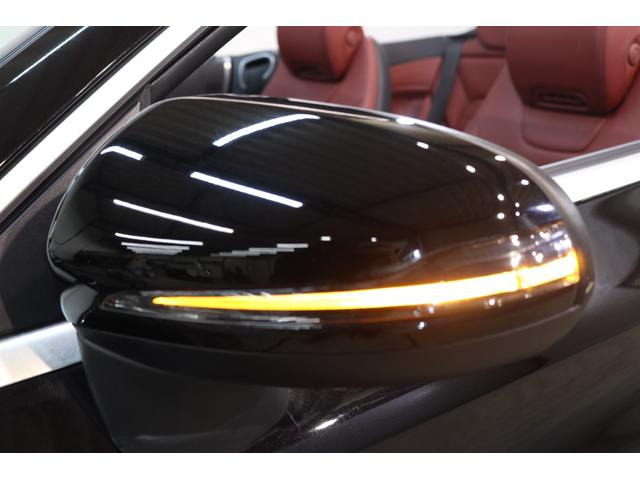 Cクラス C180カブリオレスポーツ レザEXC/RSP 1オ-ナ 赤本革&Sヒータ&エアスカ-フ 赤幌 HUD ナビTV BT音楽 Bカメラ PTS DSRC AMGエアロ/19AW ダイナミックS LEDヘッドライト 9AT 2年保証(41枚目)