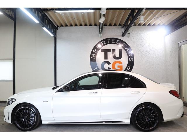 Cクラス C43 4マチック RSP 後期型 MEコネ 赤本革 パノSR HUD 純ナビTV スマホ連携 ブルメスター Bカメラ PTS DSRC ハンズフリA エアバランスP AMGエアロ&19AW AMGライドCサス 2年保証(38枚目)