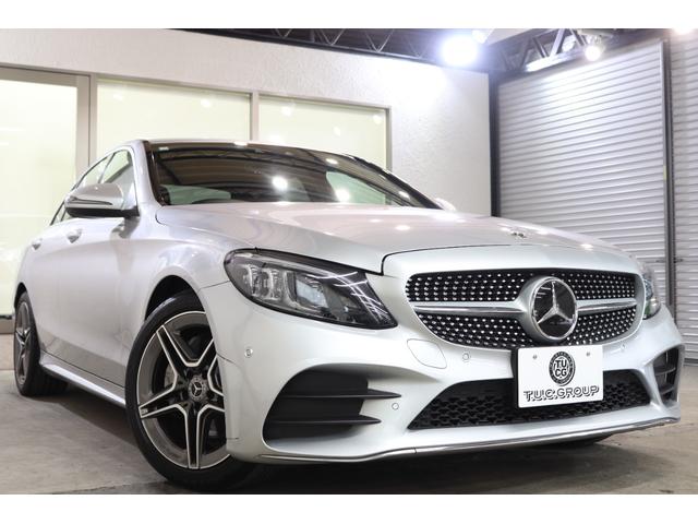 Cクラス C220dアバンギャルド AMGライン レーダーSP 後期型 MEコネ キーレスゴー 黒革&メモリーP&Sヒーター 純正ナビTV スマホ連携 Bカメラ PTS DSRC AMGエアロ&18AW LEDライト ダイナミックS 9AT 2年保証(40枚目)