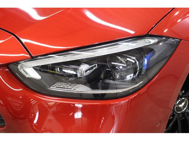 Cクラスステーションワゴン C43 4マチック RSP BSG搭載 赤/黒本革 ベンチレーター パノSR HUD MBUX/ARナビTV スマホ連携 ブルメスタ 360カメラ PTS 自動Rゲート AMGエアロ&19AW Rアクスルステア 2年保証(20枚目)