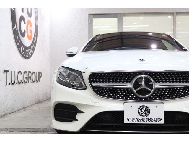 Eクラス E200 クーペ スポーツ AMGスタイリング&RSP 中期型 黒本革&シートヒーター HUD ナビTV スマホ連携 BT音楽 360カメラ PTS DSRC LEDーH/L エアバランスPKG AMGエアロ&19AW 2年保証(6枚目)