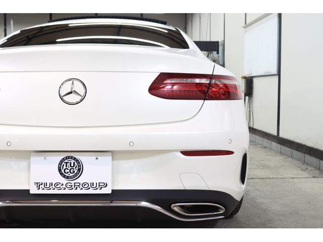 Eクラス E200 クーペ スポーツ AMGスタイリング&RSP 中期型 黒本革&シートヒーター HUD ナビTV スマホ連携 BT音楽 360カメラ PTS DSRC LEDーH/L エアバランスPKG AMGエアロ&19AW 2年保証(16枚目)