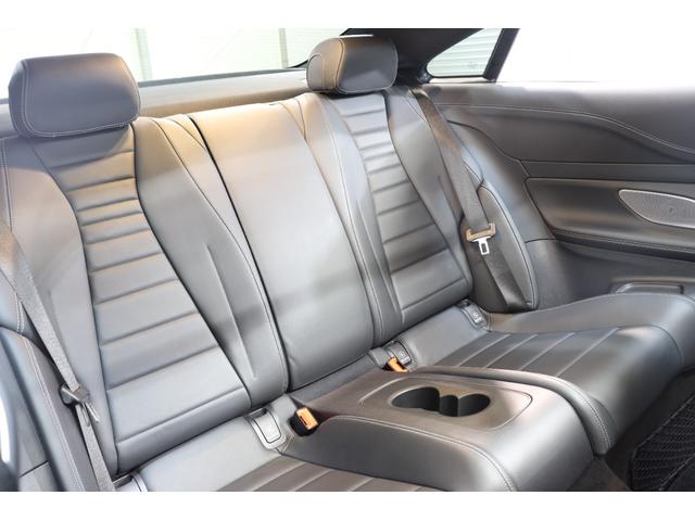 Eクラス E200 クーペ スポーツ AMGスタイリング&RSP 中期型 黒本革&シートヒーター HUD ナビTV スマホ連携 BT音楽 360カメラ PTS DSRC LEDーH/L エアバランスPKG AMGエアロ&19AW 2年保証(25枚目)